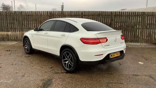 Mercedes-Benz GLC Class 2017 3.0 Glc43 V6 Amg Premium Coupe G White #3