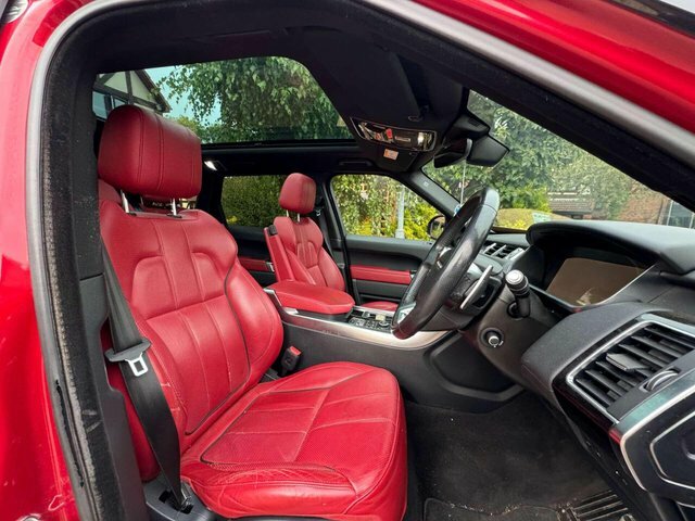 Land Rover Range Rover Sport 2017 3.0 Sd V6 Hse Dynamic Suv 4Wd Red #3