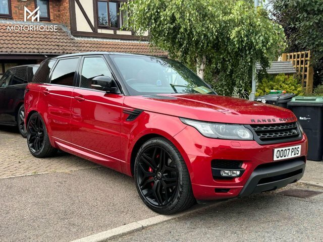 Land Rover Range Rover Sport 2017 3.0 Sd V6 Hse Dynamic Suv 4Wd Red