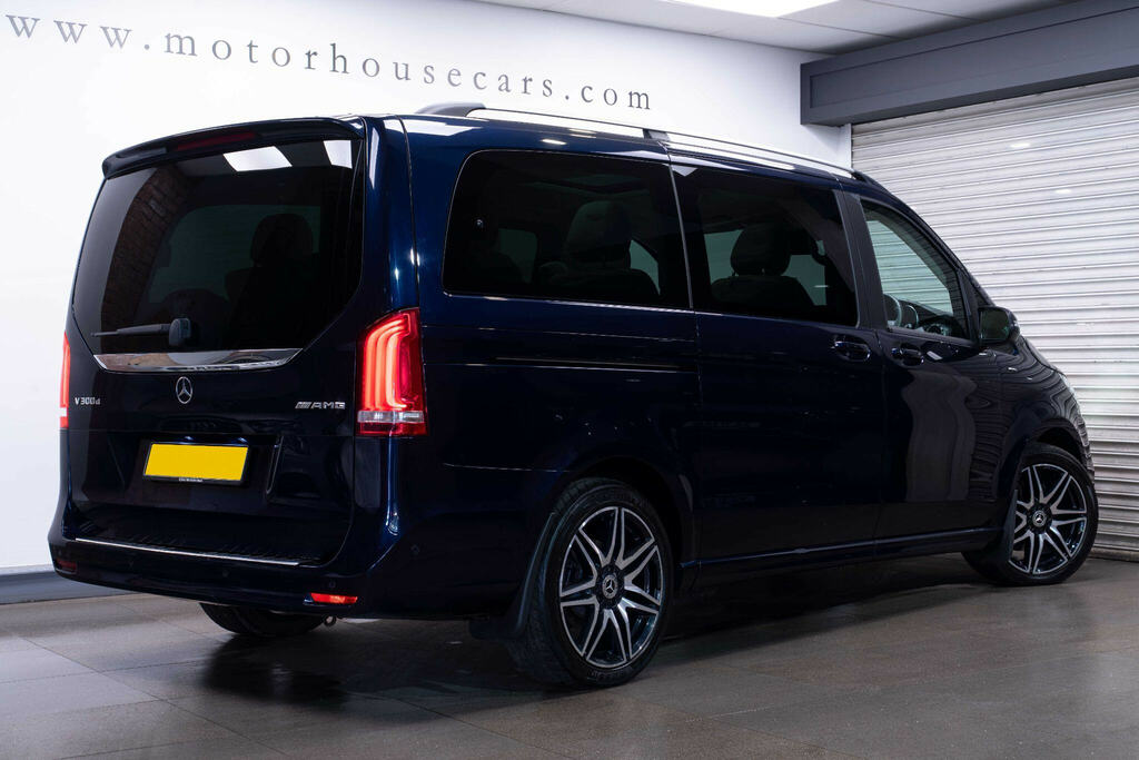 Mercedes-Benz V Class 2.0 V300d Amg Line G-tronic Euro 6 Ss Lwb Blue #2