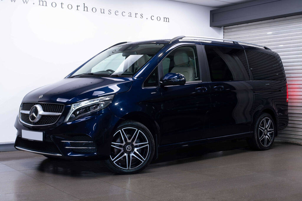 Mercedes-Benz V Class 2.0 V300d Amg Line G-tronic Euro 6 Ss Lwb Blue