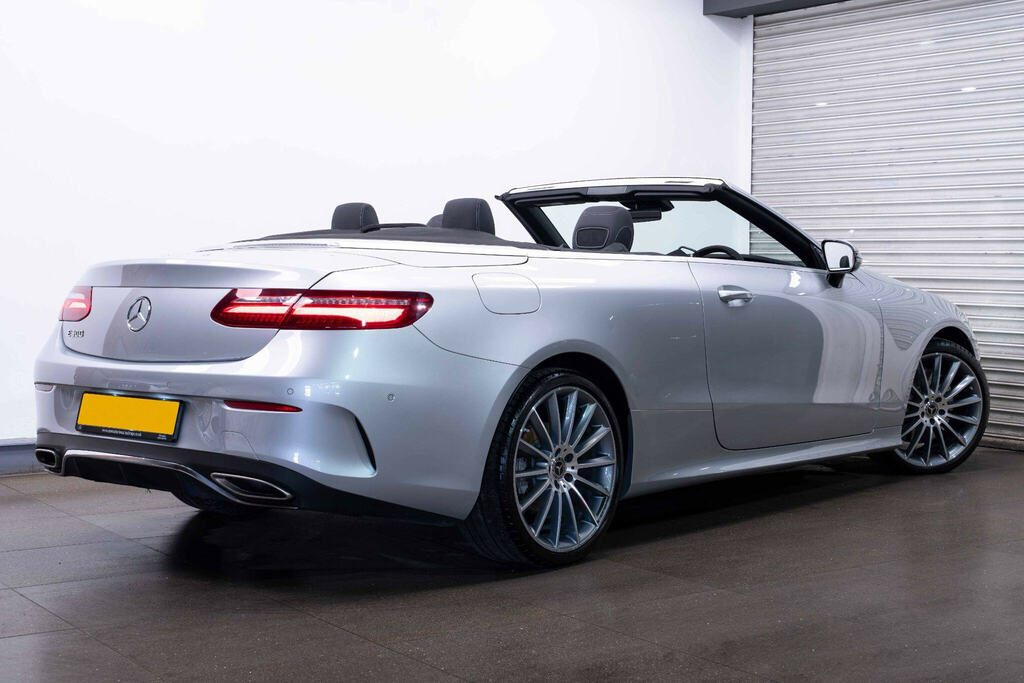 Mercedes-Benz E Class 2.0 E300 Amg Line Cabriolet G-tronic Euro 6 Ss Silver #5