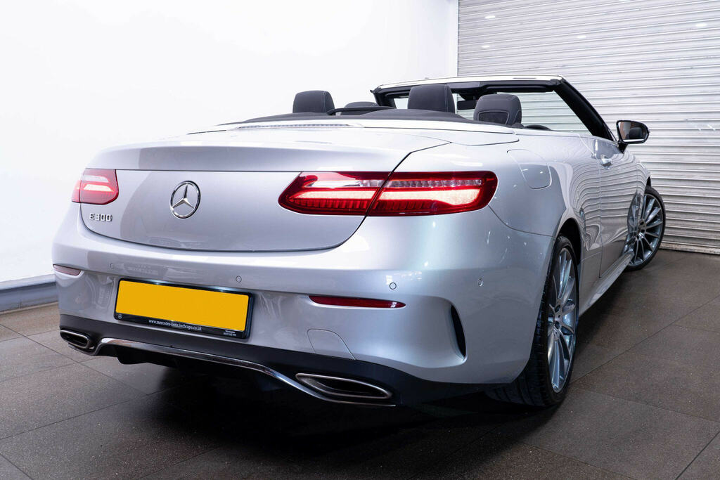 Mercedes-Benz E Class 2.0 E300 Amg Line Cabriolet G-tronic Euro 6 Ss Silver #6