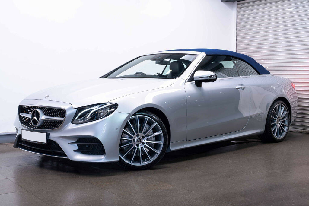 Mercedes-Benz E Class 2.0 E300 Amg Line Cabriolet G-tronic Euro 6 Ss Silver #3