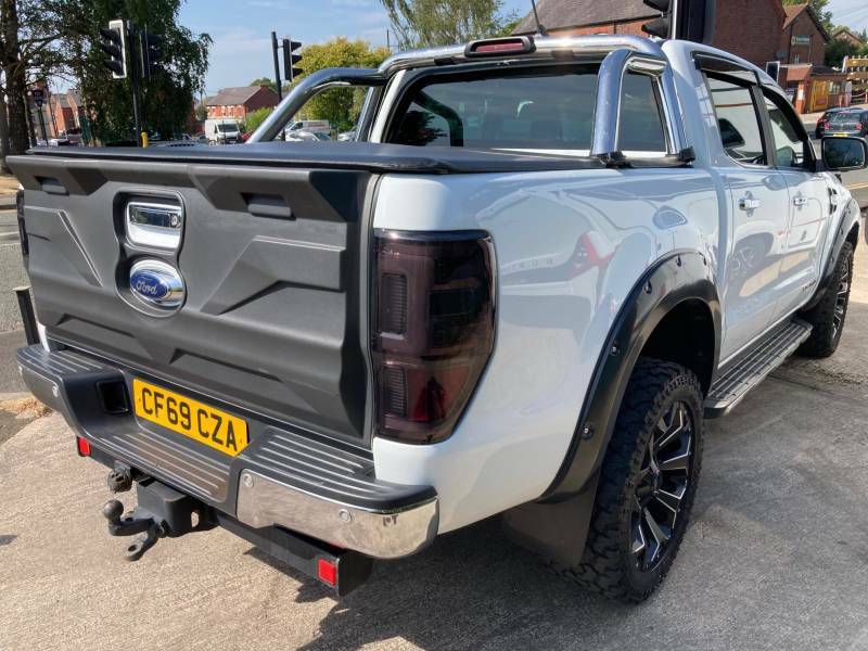 Ford Ranger Pick Up Double Cab Limited 1 2.0 Ecoblue 170 White #2