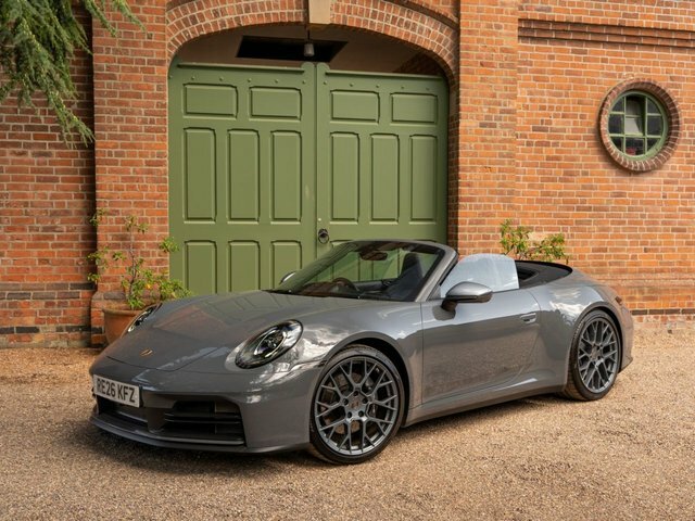 Porsche 911 2026 3.0T 992 Carrera T Convertible Man Grey