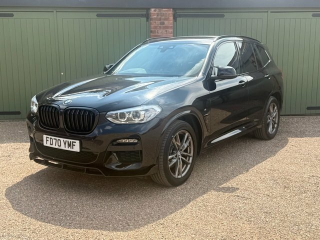 BMW X3 2021 2.0 20D Mht M Sport Suv Hybrid Aut FD70YMF Black