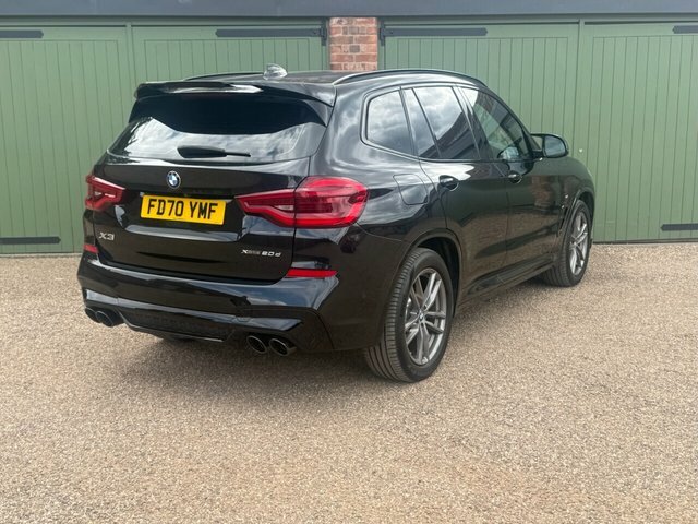 BMW X3 2021 2.0 20D Mht M Sport Suv Hybrid Aut FD70YMF Black #6