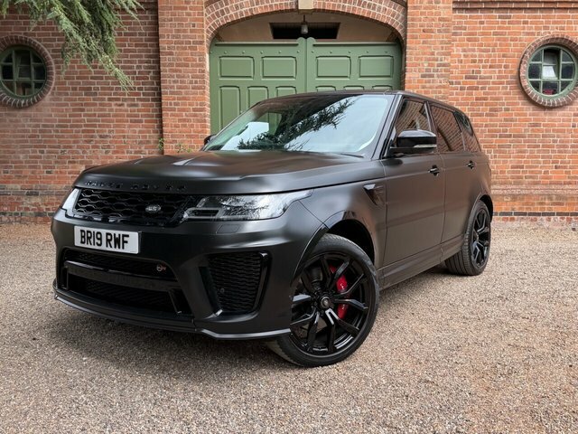 Land Rover Range Rover Sport 2019 5.0 P575 V8 Gpf Svr Suv 4Wd E Black