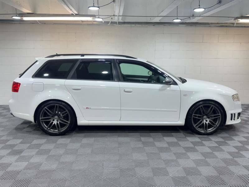 Audi RS4 Avant 4.2 Estate Quattro 326 Gkm, 41 WUA187 White #5