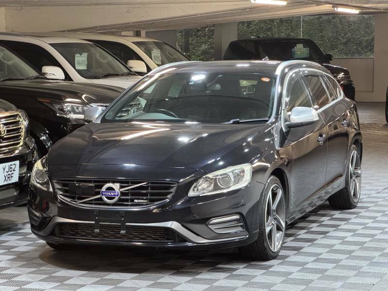 Volvo V60 2.0 T4 R-design Lux Nav Estate Eur YV1657 Black #6