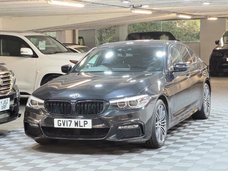 BMW 5 Series 530E M Sport Black #6