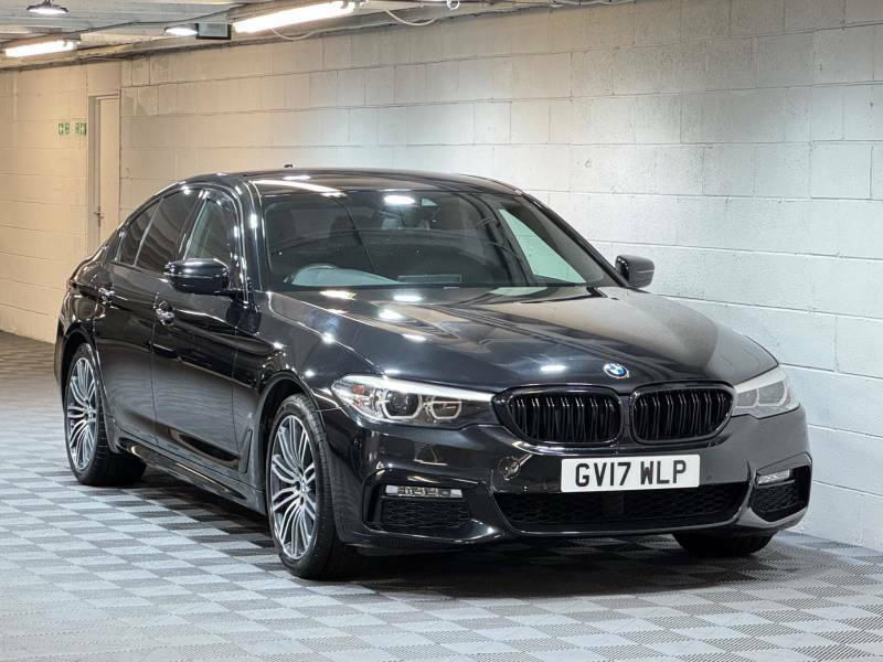 BMW 5 Series 530E M Sport Black