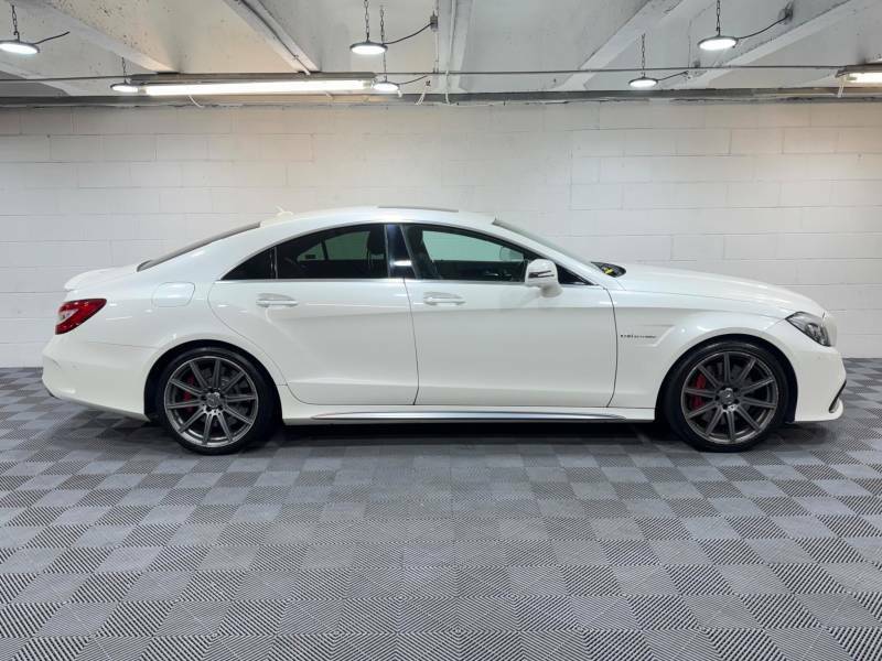 Mercedes-Benz CLS 5.5 Cls63 V8 Amg S Coupe Spds Mct Euro White #5