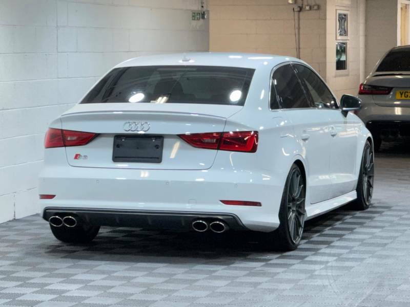Audi S3 2.0 Tfsi Saloon S Tronic Quattro Euro 6 White #4