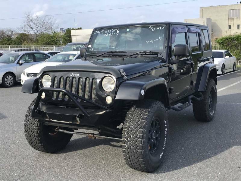 Jeep Wrangler 3.8 V6 Rubicon Unlimited Suv 4Wd E Black #4
