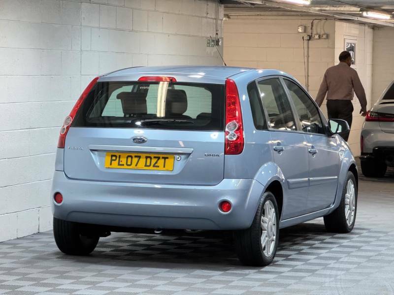 Ford Fiesta 1.25 Zetec Climate Low Insurance Free Tax Blue #4