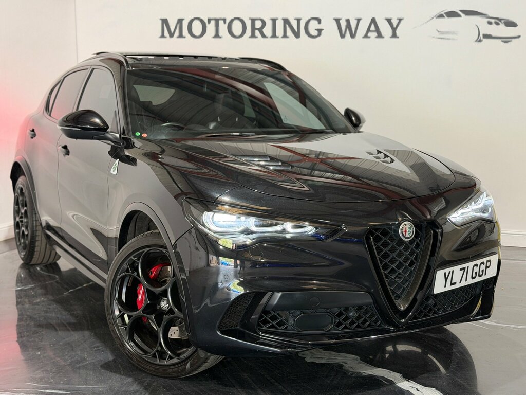 Alfa Romeo Stelvio 2.9 V6 Bi-turbo Quadrifoglio Suv Gpf Au Black