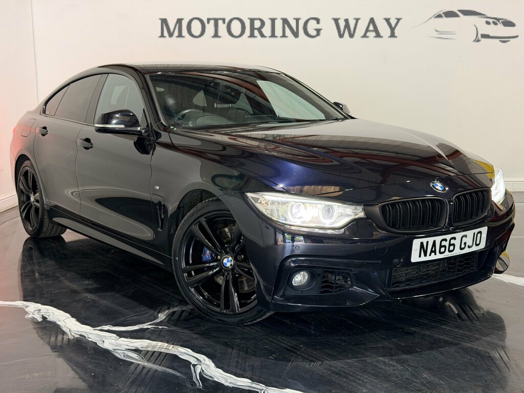 BMW 4 Series Gran Coupe 2.0 420D M Sport Hatchback Euro 6 Black