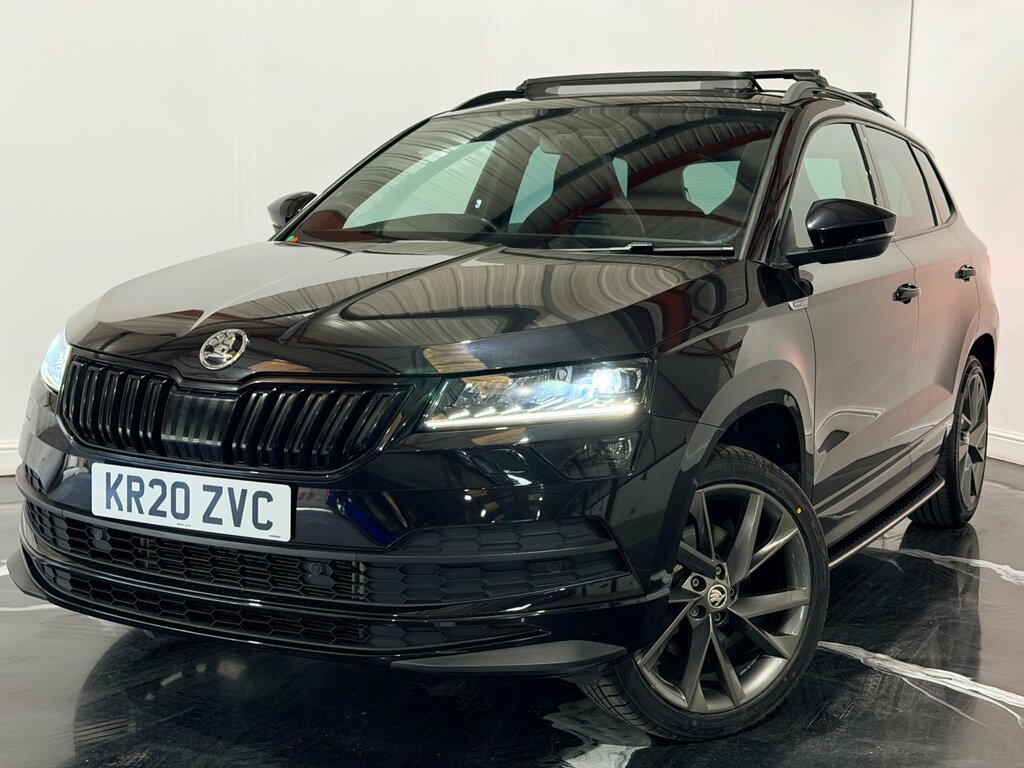 Skoda Karoq 2.0 Tdi Sportline Suv Dsg 4Wd Euro 6 S KR20ZVC Black #3