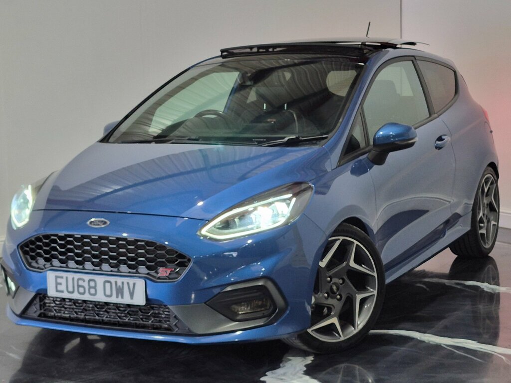 Ford Fiesta 1.5T Ecoboost St-3 Hatchback Eur EU68OWV Blue #3
