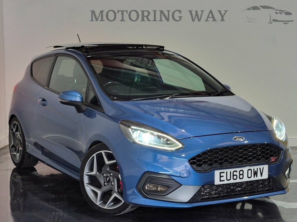 Ford Fiesta 1.5T Ecoboost St-3 Hatchback Eur Blue