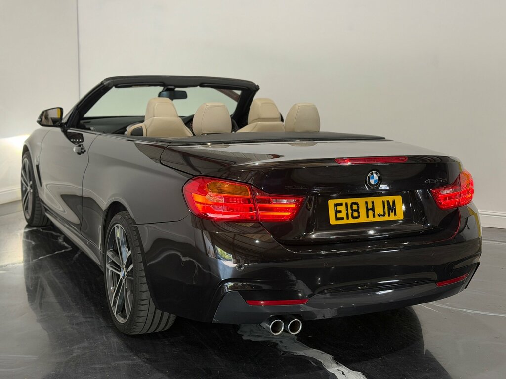 BMW 4 Series 3.0 435D M Sport Convertible Xdriv Black #6