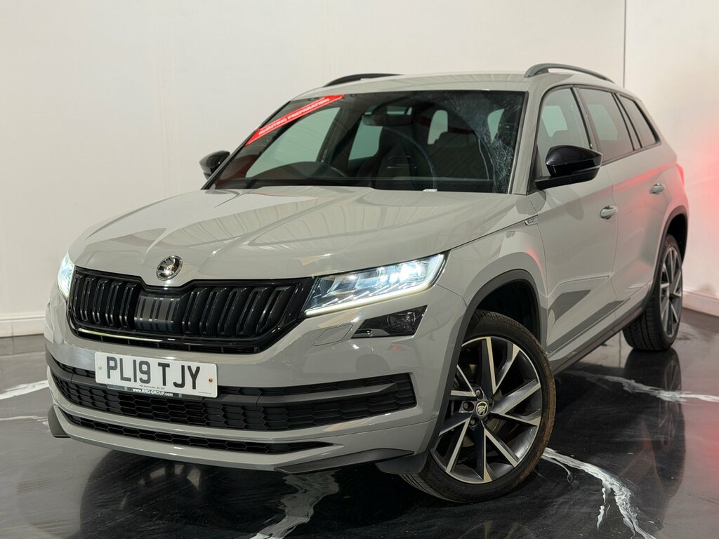 Skoda Kodiaq 2.0 Tdi Sportline Suv Dsg 4Wd Euro 6 S Grey #3