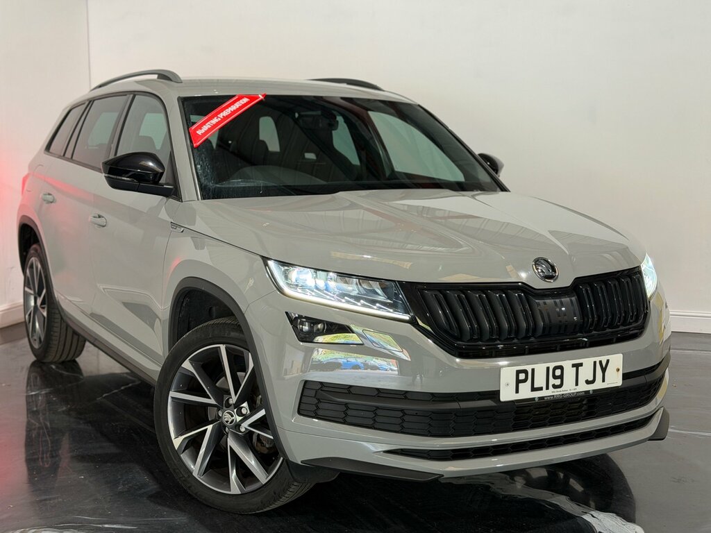 Skoda Kodiaq 2.0 Tdi Sportline Suv Dsg 4Wd Euro 6 S Grey
