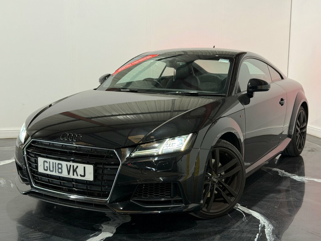 Audi TT 1.8 Tfsi S Line Coupe Euro 6 S Black #3