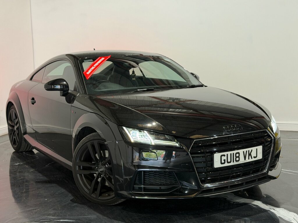 Audi TT 1.8 Tfsi S Line Coupe Euro 6 S Black