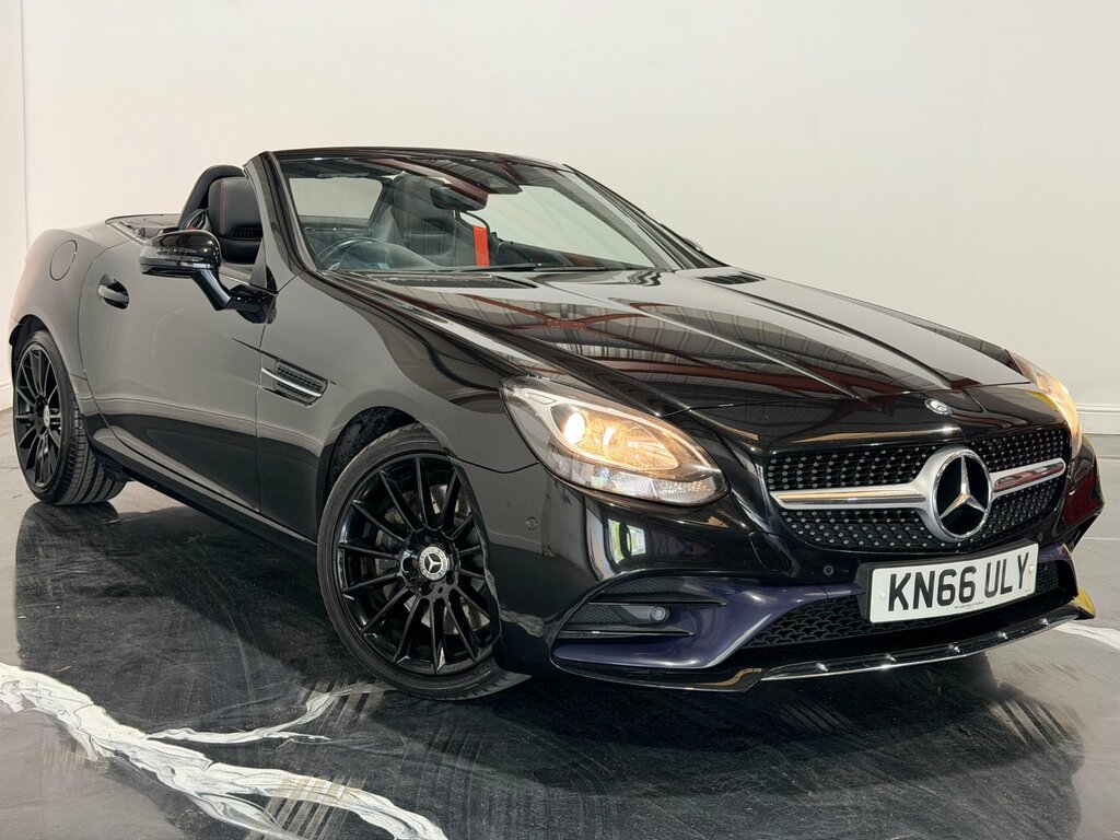 Mercedes-Benz SLC 2.0 Slc200 Amg Line Convertible G-troni Black
