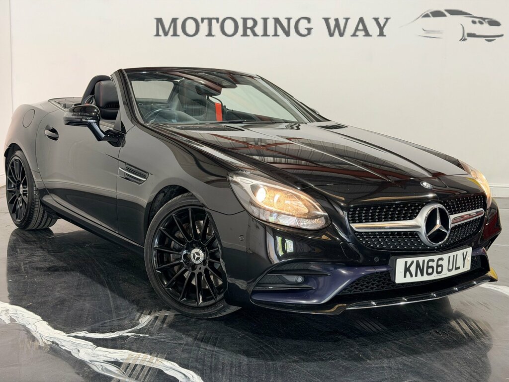 Mercedes-Benz SLC 2.0 Slc200 Amg Line Convertible G-troni Black