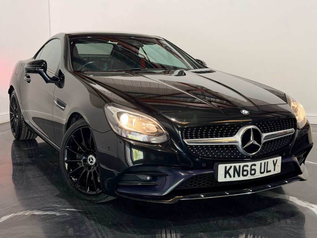Mercedes-Benz SLC 2.0 Slc200 Amg Line Convertible G-troni Black