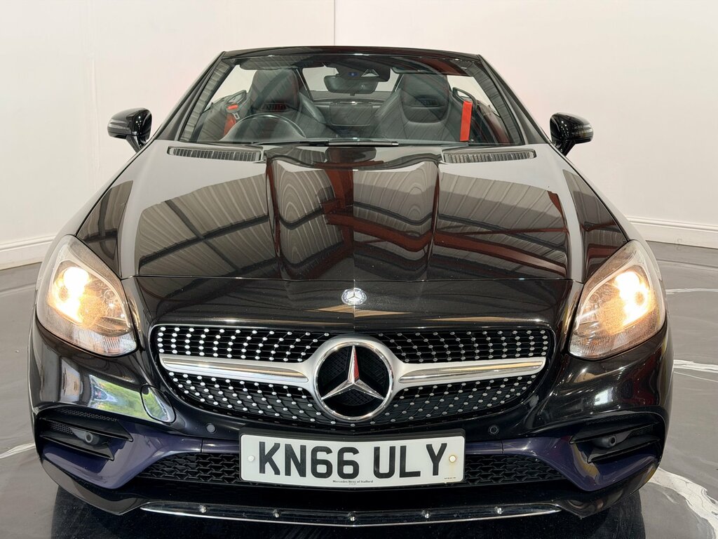 Mercedes-Benz SLC 2.0 Slc200 Amg Line Convertible G-troni Black #3