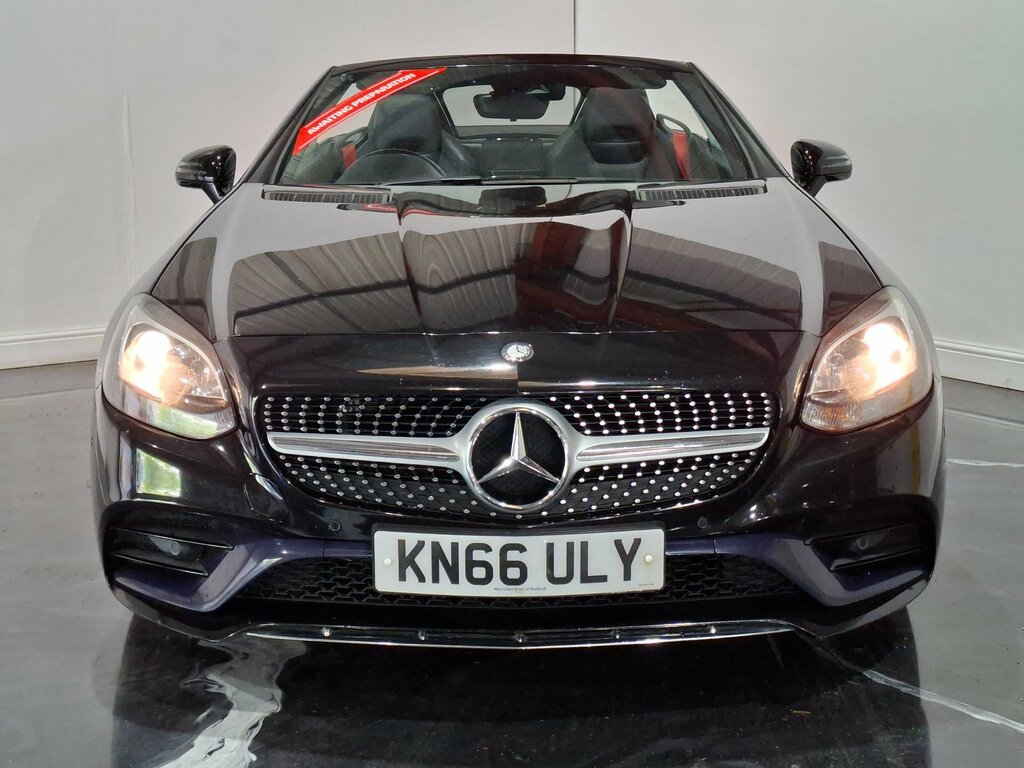 Mercedes-Benz SLC 2.0 Slc200 Amg Line Convertible G-troni Black #2