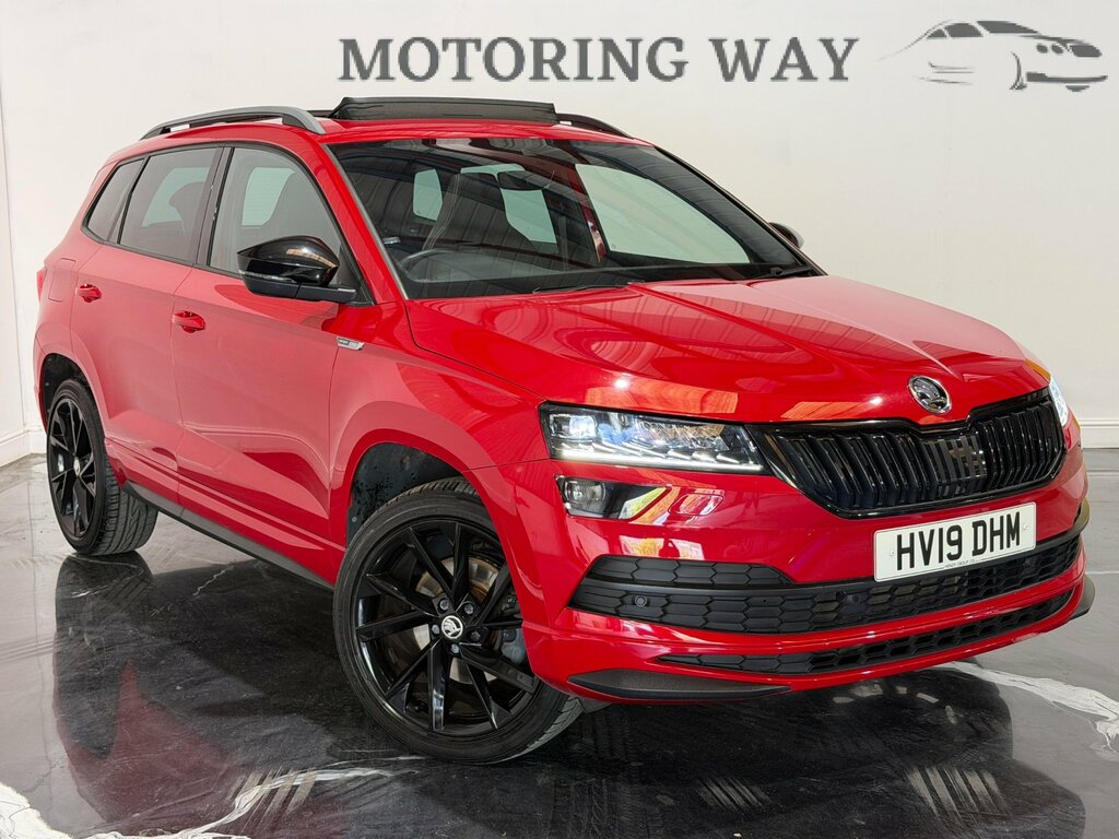 Skoda Karoq 1.5 Tsi Act Sportline Suv Dsg 4Wd Euro Red