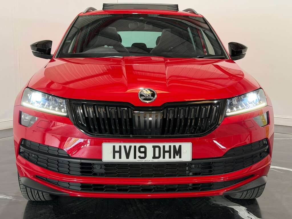 Skoda Karoq 1.5 Tsi Act Sportline Suv Dsg 4Wd Euro HV19DHM Red #2