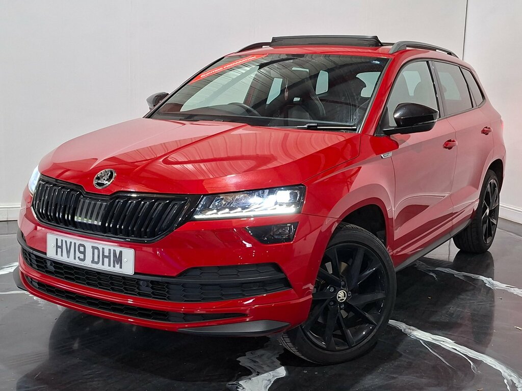 Skoda Karoq 1.5 Tsi Act Sportline Suv Dsg 4Wd Euro Red #3