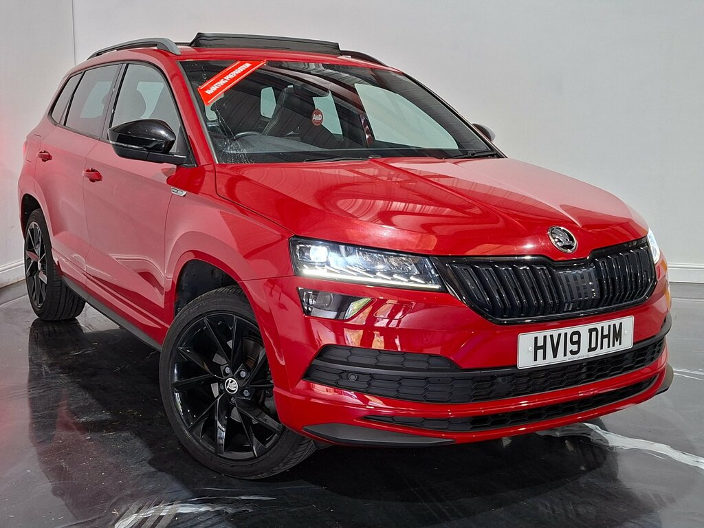 Skoda Karoq 1.5 Tsi Act Sportline Suv Dsg 4Wd Euro Red