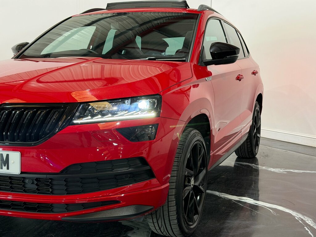 Skoda Karoq 1.5 Tsi Act Sportline Suv Dsg 4Wd Euro HV19DHM Red #5