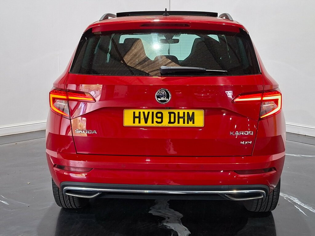 Skoda Karoq 1.5 Tsi Act Sportline Suv Dsg 4Wd Euro Red #5