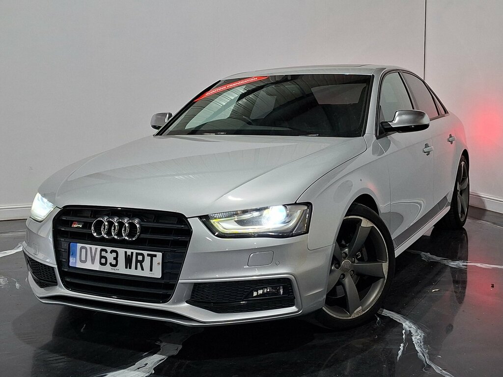 Audi S4 3.0 Tfsi V6 Black Edition Saloon S Tron Silver #3