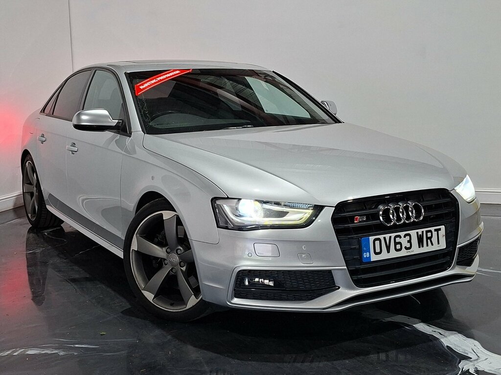 Audi S4 3.0 Tfsi V6 Black Edition Saloon S Tron Silver
