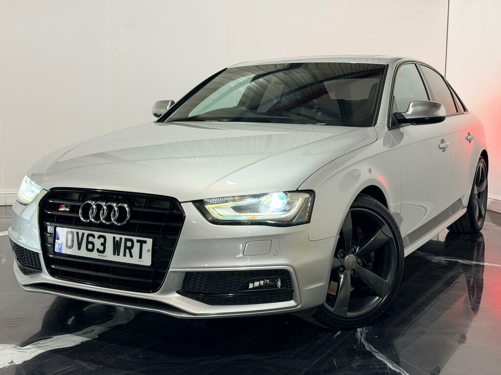 Audi S4 3.0 Tfsi V6 Black Edition Saloon S Tron Silver #3