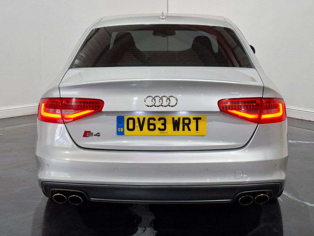 Audi S4 3.0 Tfsi V6 Black Edition Saloon S Tron Silver #5