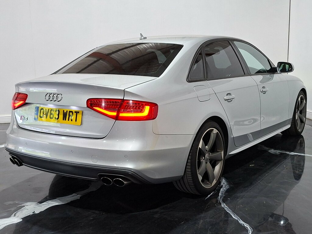 Audi S4 3.0 Tfsi V6 Black Edition Saloon S Tron Silver #4