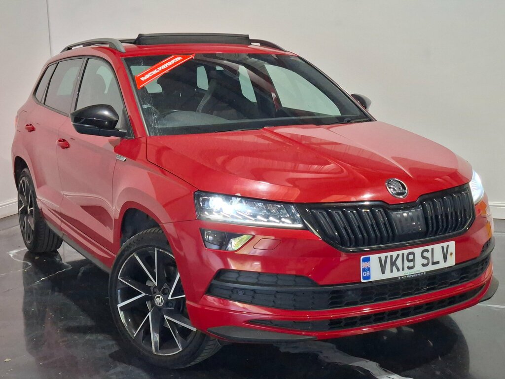 Skoda Karoq 1.5 Tsi Act Sportline Suv Dsg 4Wd Euro Red