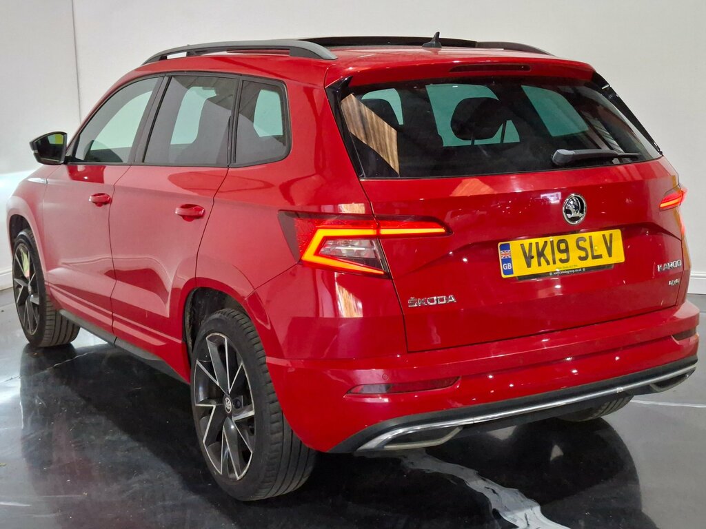 Skoda Karoq 1.5 Tsi Act Sportline Suv Dsg 4Wd Euro Red #5