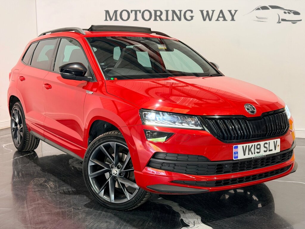 Skoda Karoq 1.5 Tsi Act Sportline Suv Dsg 4Wd Euro VK19SLV Red